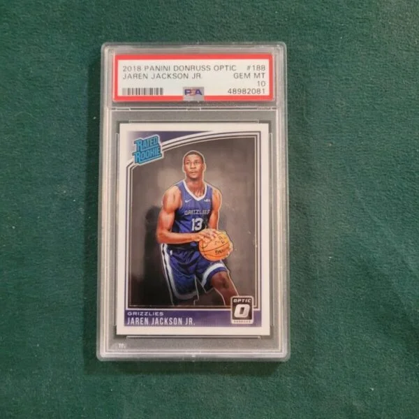 2018-19 Donruss Optic #188 Jaren Jackson Jr. PSA 10