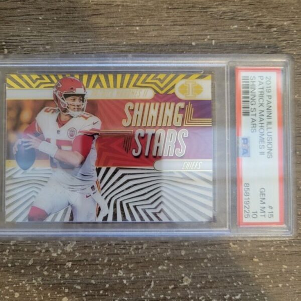 2019 Illusions Shining Stars #15 Patrick Mahomes II PSA 10