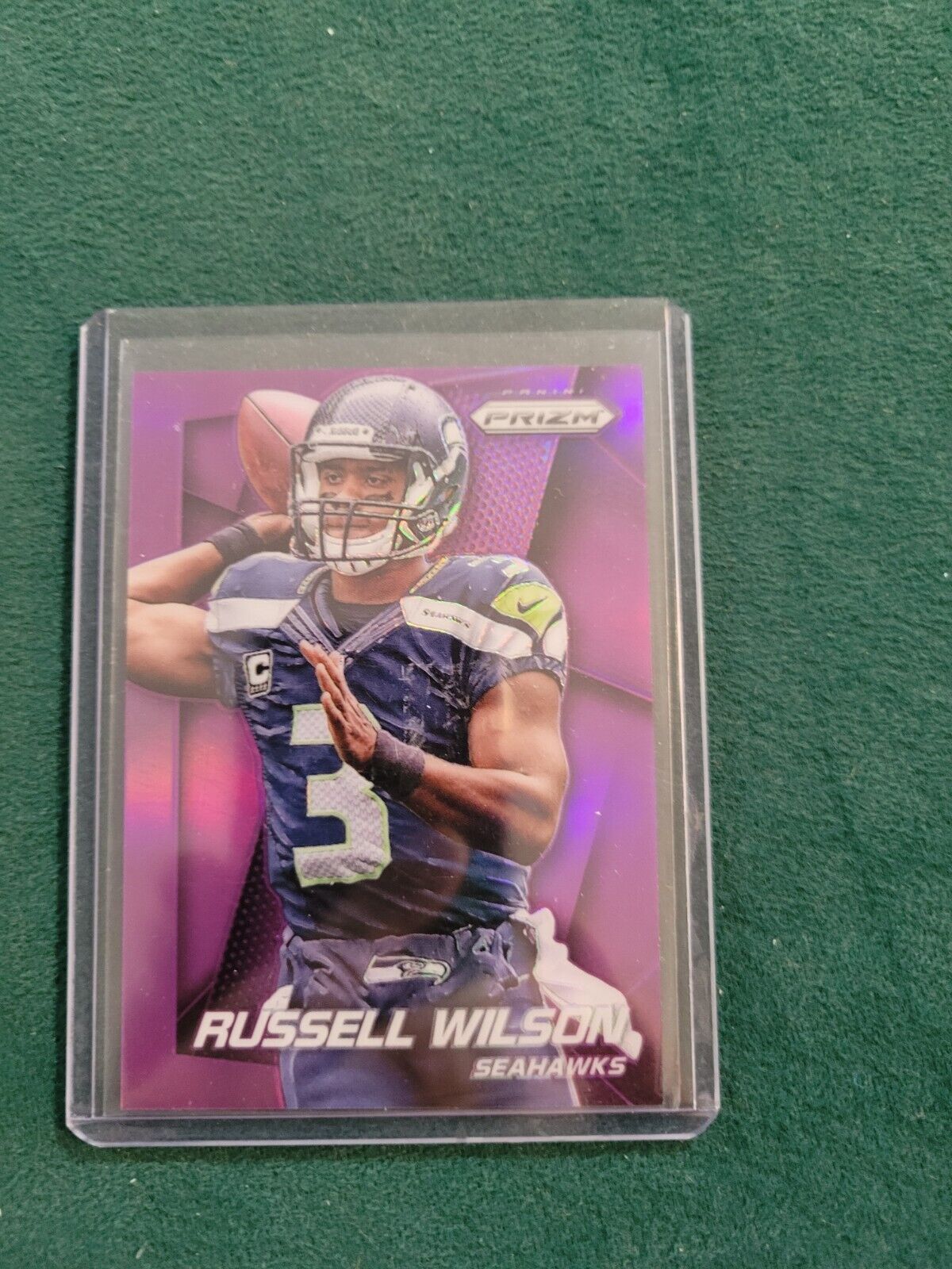 2014 Panini Prizm Purple Prizm #138 Russell Wilson