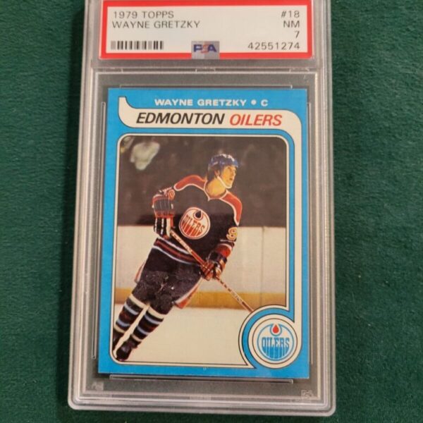 1979-80 Topps #18 Wayne Gretzky PSA 7