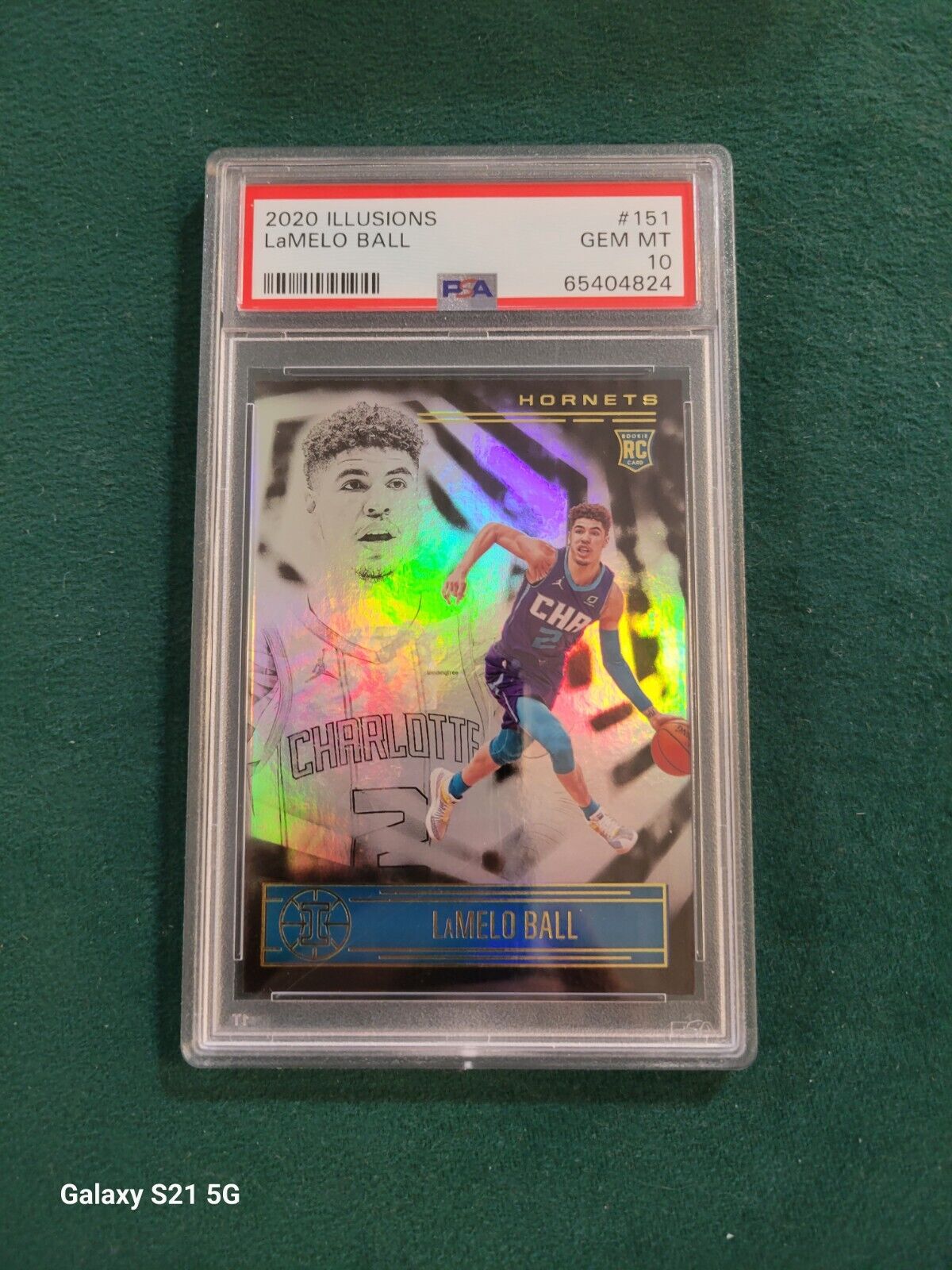 2020-21 Panini Illusions #151 LaMelo Ball PSA 10