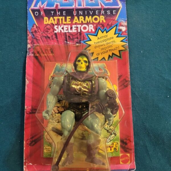 1983 Mattel Masters of the Universe Battle Armor Skeletor