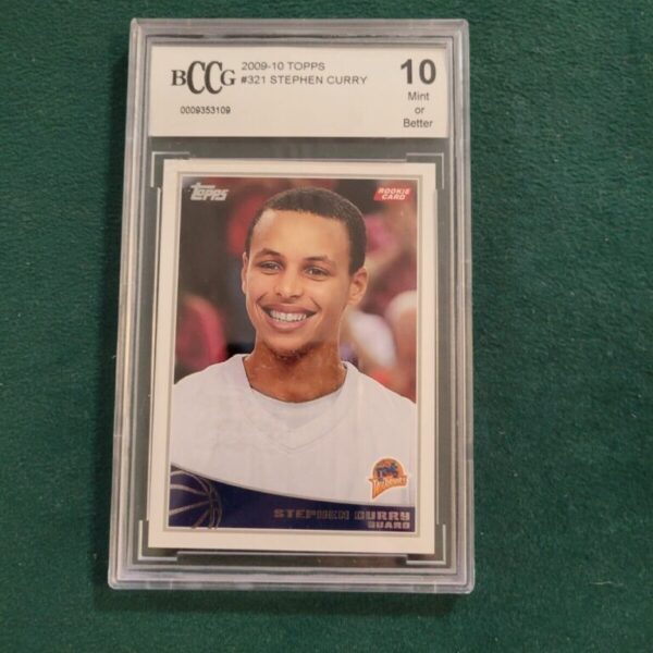 2009-10 Topps #321 Stephen Curry BCCG 10