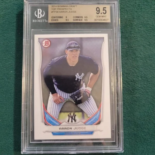 2014 Bowman Draft Top Prospects TP39 Aaron Judge BGS 9.5