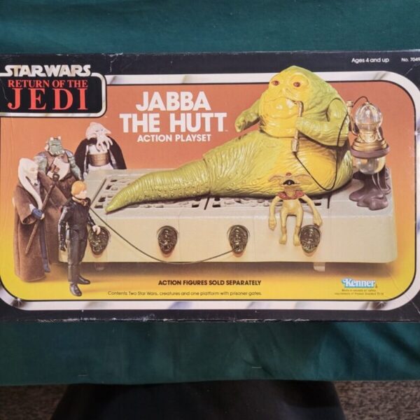 1983 Kenner Star Wars Return of the Jedi Jabba the Hutt Playset
