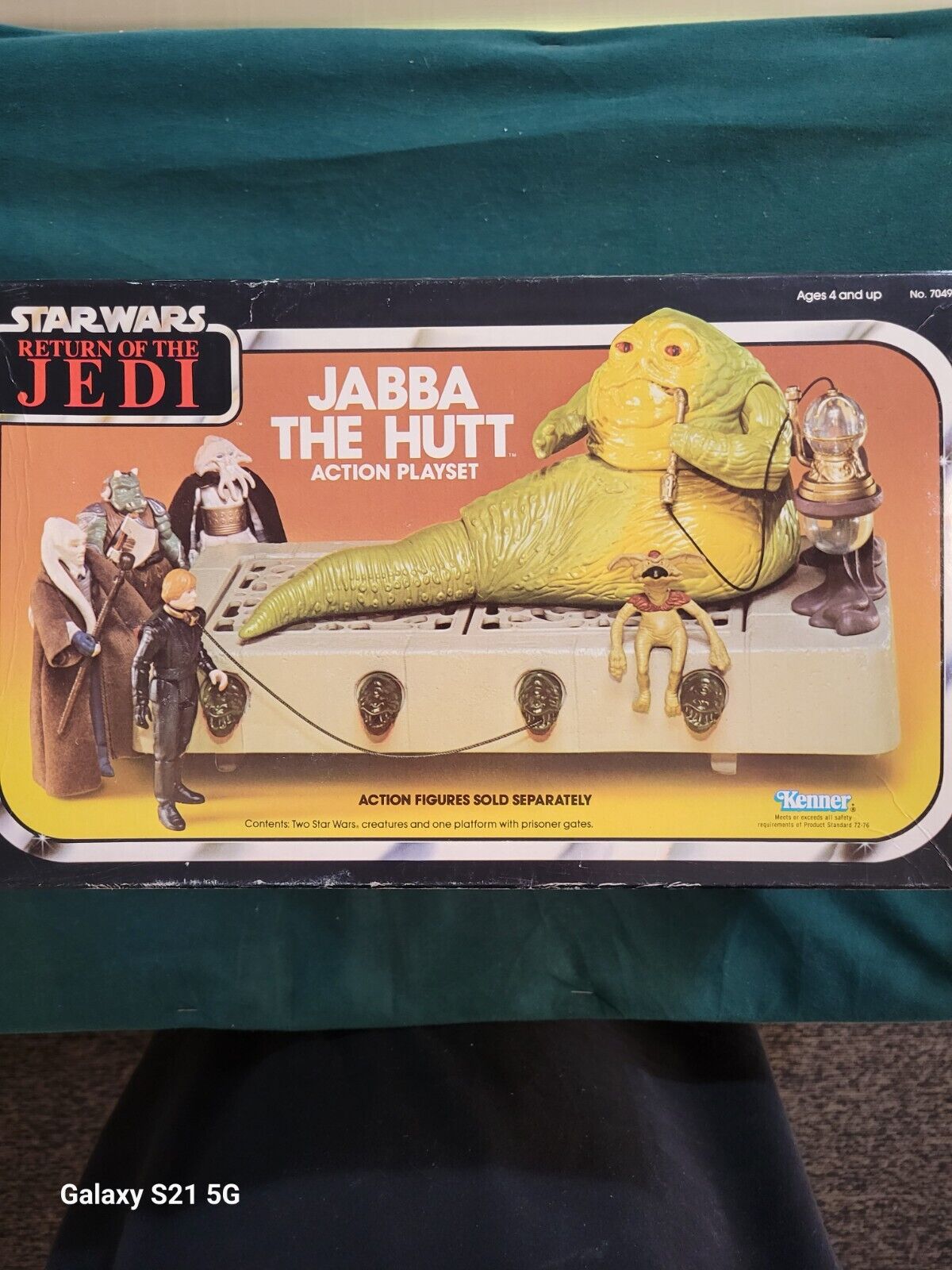 1983 Kenner Star Wars Return of the Jedi Jabba the Hutt Playset